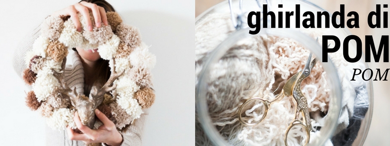 DIY GHIRLANDA DI POM POM