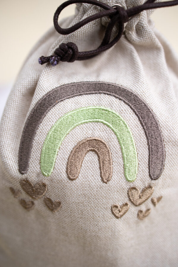 Set nascita personalizzato con nome - Arcobaleno - immagine 7