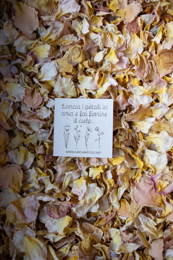 Petali di fiori essiccati - Rosa e Giallo - SOLD OUT